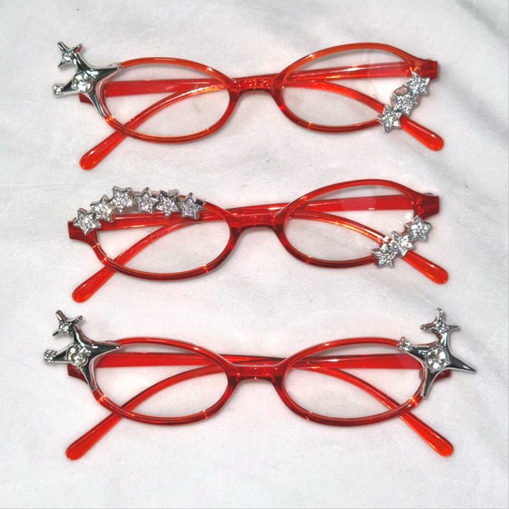 Sunglasses Cat Eye - Okulary Y2K z kryształkami w kształcie