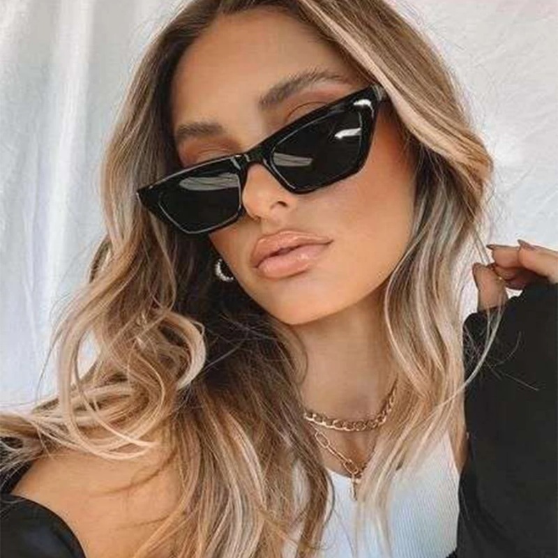Sunglasses Cat Eye - Okulary przeciwsłoneczne damskie w stylu vintage,