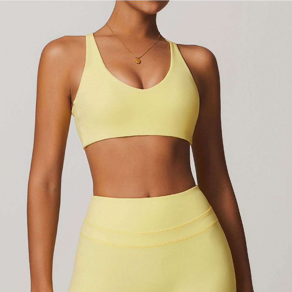 Bralette Triangle Set - JUREN Biustonosz sportowy Damski biustonosz fitness