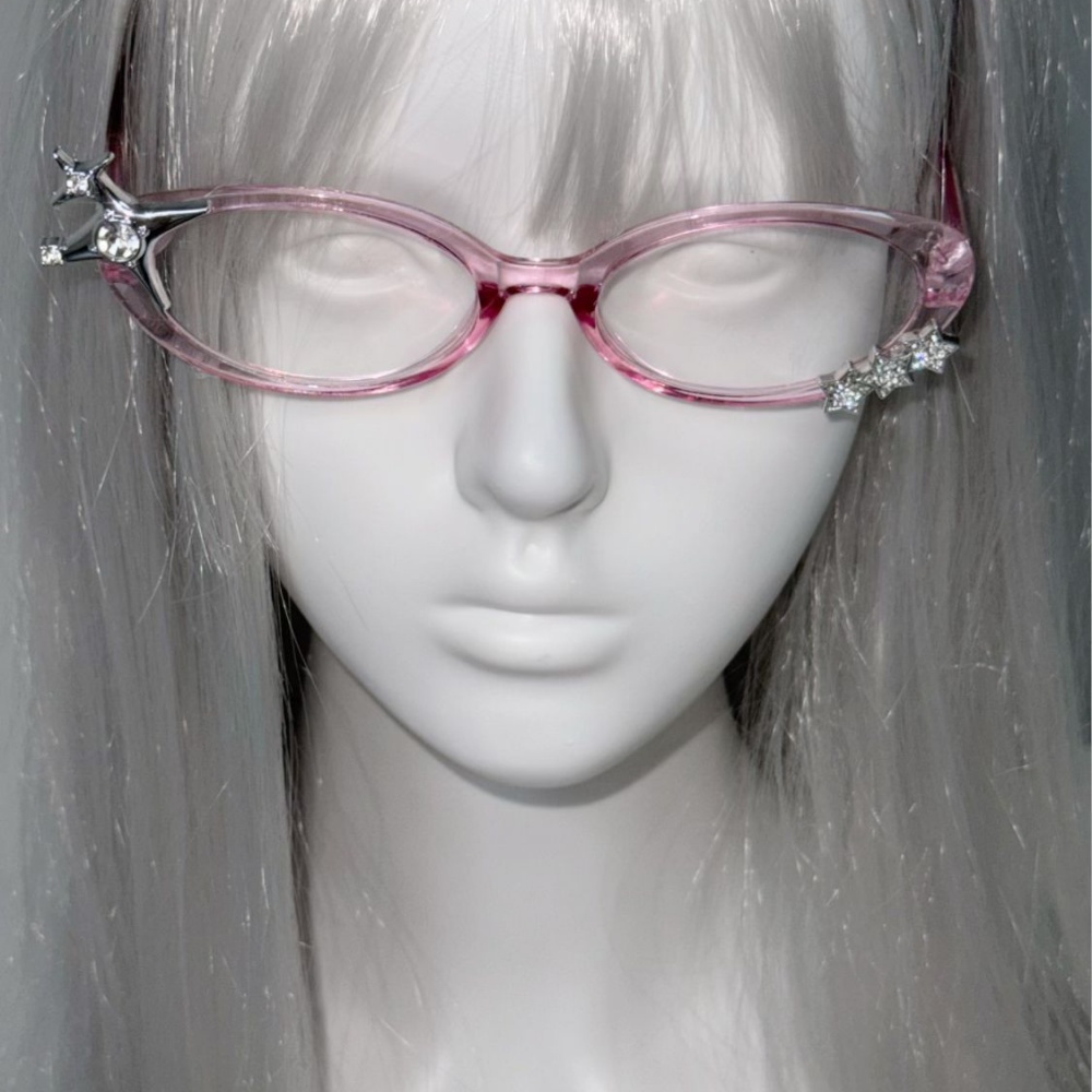 Okulary Y2K z kryształkami w k – Sunglasses Cat Eye recenzja i cena