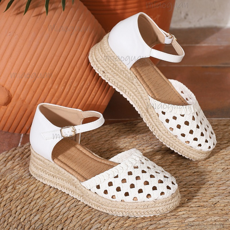 Damskie espadryle na koturnie  – Wedge Espadrille Women recenzja i cena