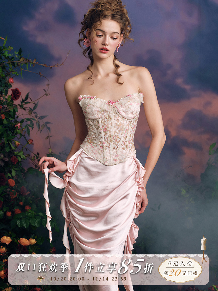LaceMade Oryginalny Projekt Ba – Midi Skirt Floral recenzja i cena