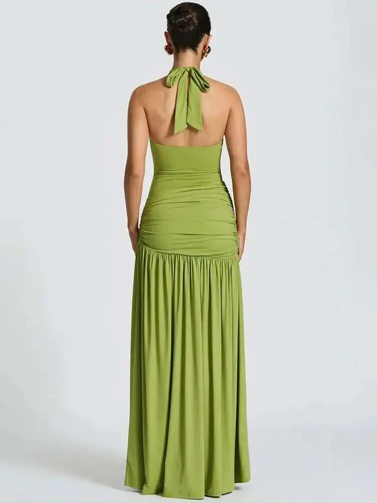 Elegancki, seksowny zestaw: su – Maxi Dress Halter recenzja i cena