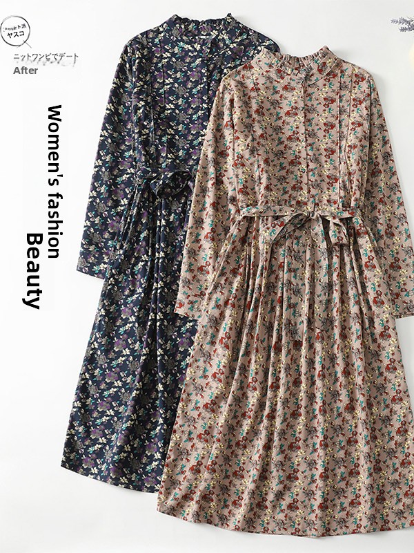 Elegancka sukienka w kwiatowy  – Midi Skirt Floral recenzja i cena