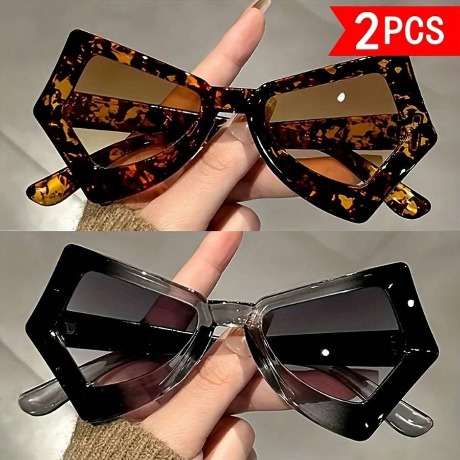 Zestaw dwuczęściowy, nieregula – Sunglasses Cat Eye recenzja i cena