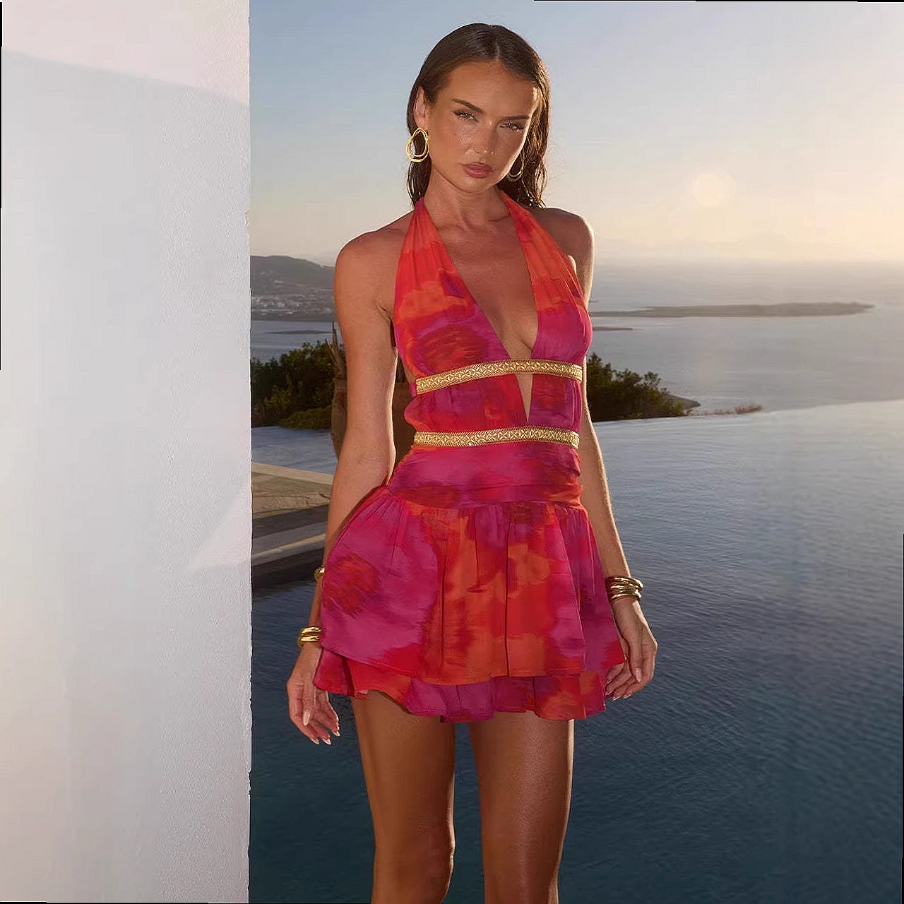 Seksowna sukienka bez pleców z – Maxi Dress Halter recenzja i cena