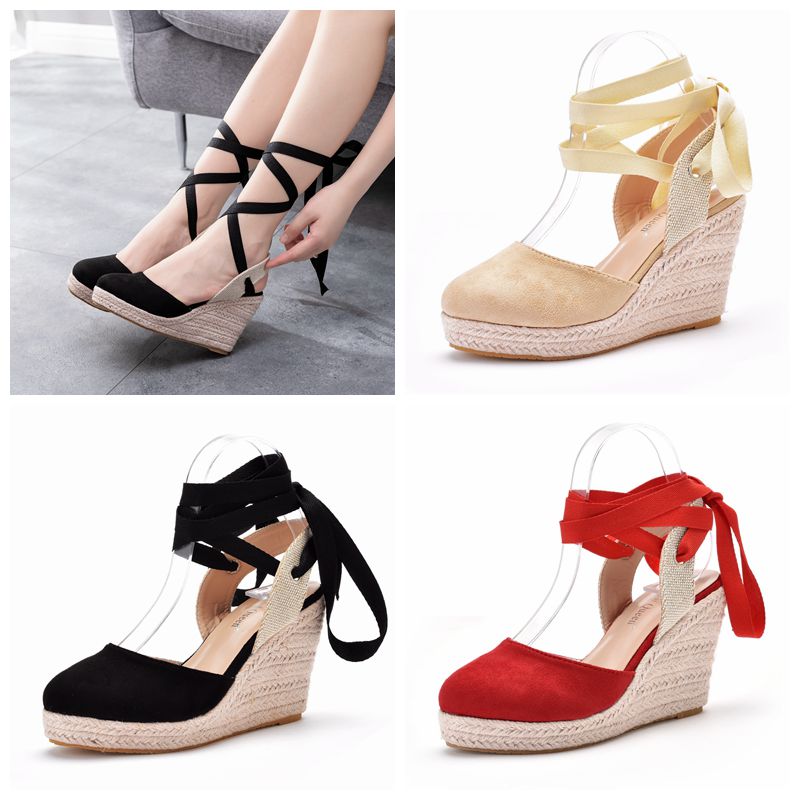 Damskie espadryle na platformi – Wedge Espadrille Women recenzja i cena
